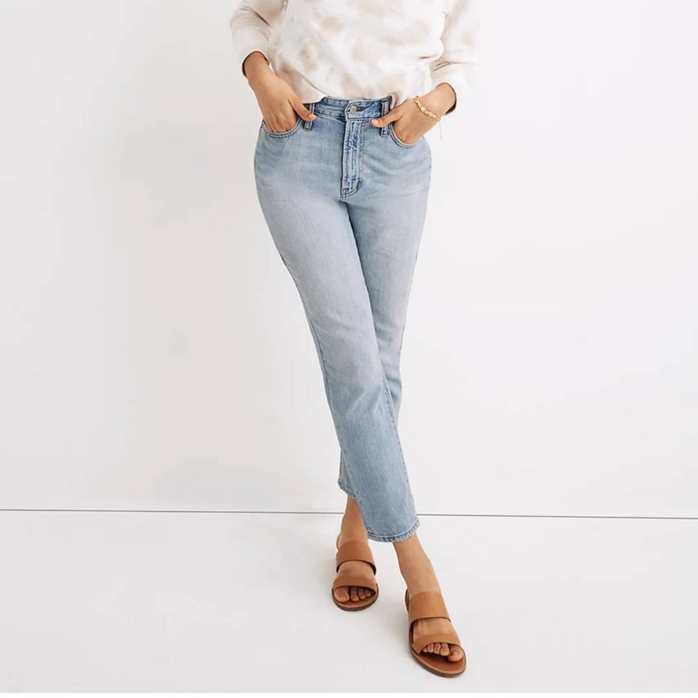 The Curvy Perfect Vintage Jean in Fitzgerald Wash NWT
